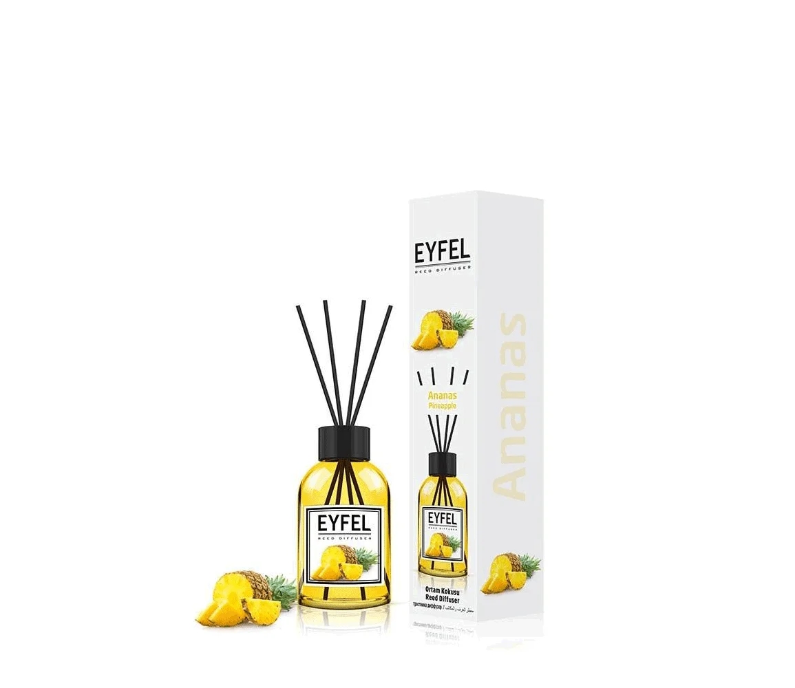 خوشبو کننده هوا ایفل EYFEL مدل پاین اپل ( آناناس ) Pineapple حجم 120 میلی لیتر