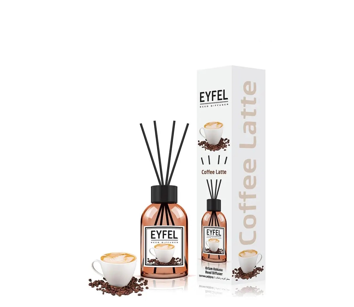 خوشبو کننده هوا ایفل EYFEL مدل کافه لاته ( کافه لاته ) Coffe Latte حجم 120 میلی لیتر