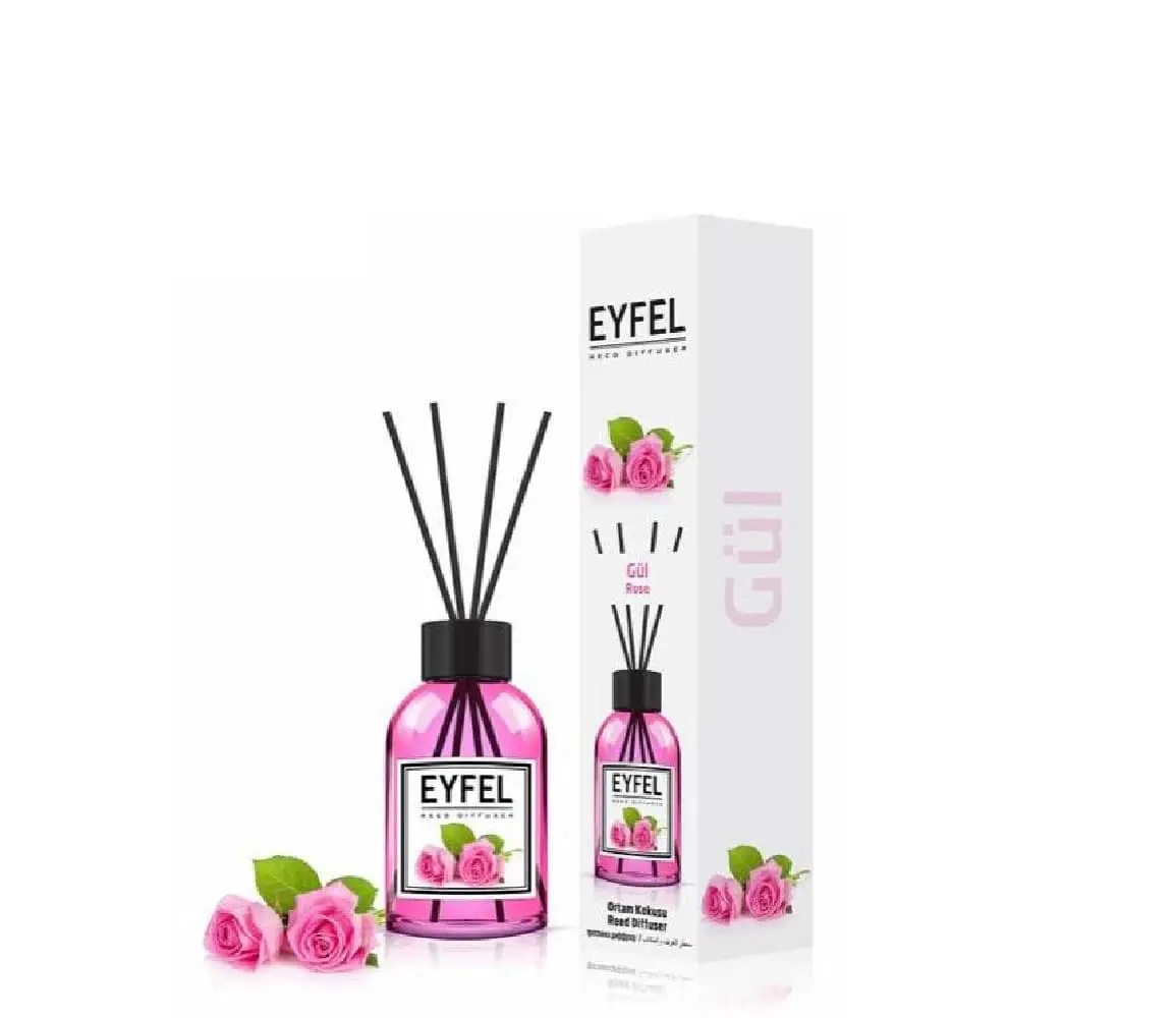 خوشبو کننده هوا ایفل EYFEL مدل رز ( گل ) Rose حجم 120 میلی لیتر