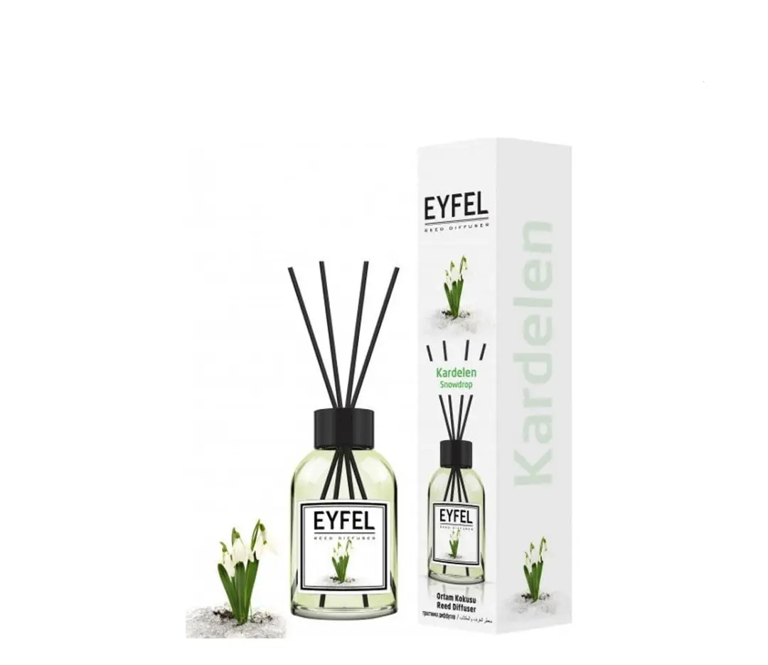 خوشبو کننده هوا ایفل EYFEL مدل گل یخ Snowdrop حجم 120 میلی لیتر