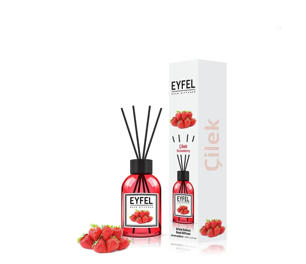 خوشبو کننده هوا ایفل EYFEL مدل استرابری ( توت فرنگی ) Strawberry حجم 120 میلی لیتر
